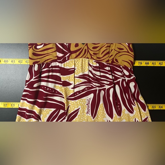 Manuhealii Tropical Leaf Print Dress - Picture 4 of 5